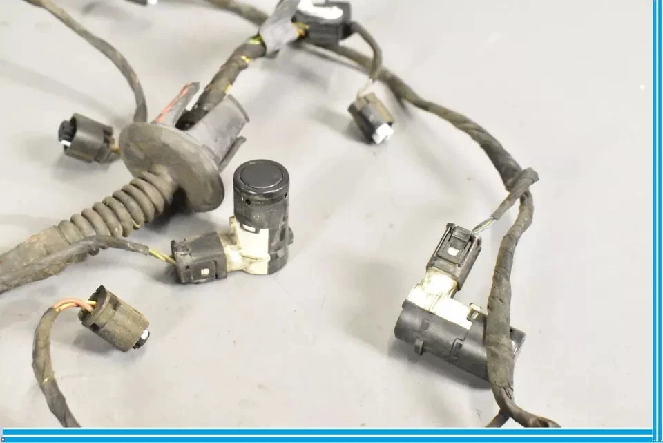 04-05 Arnés de cables sensor de estacionamiento parachoques trasero BMW 645ci PDC OEM Foto 4 de 4