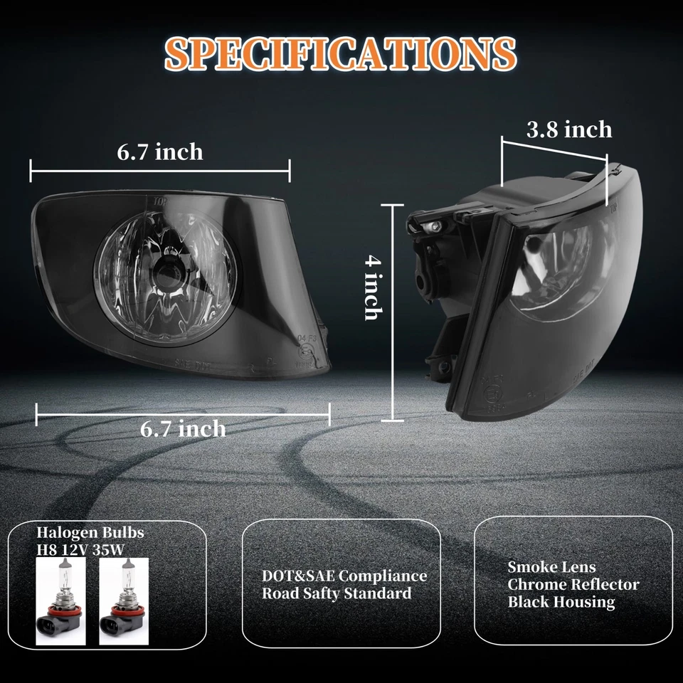 Fog lights for BMW E92 E93 328i 328xi 335i 335is 335xi Convertible Coupe Foto 3 de 4