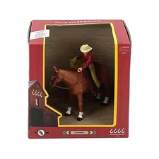 Big Country Toys - Four Sixes Ranch Cowboy & Quarter Horse 1:20 Scale 808