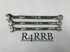 Snap-on Tools Usa New 3pc Metric 7mm - 9mm Flank Drive Plus Combo Wrench Lot Set