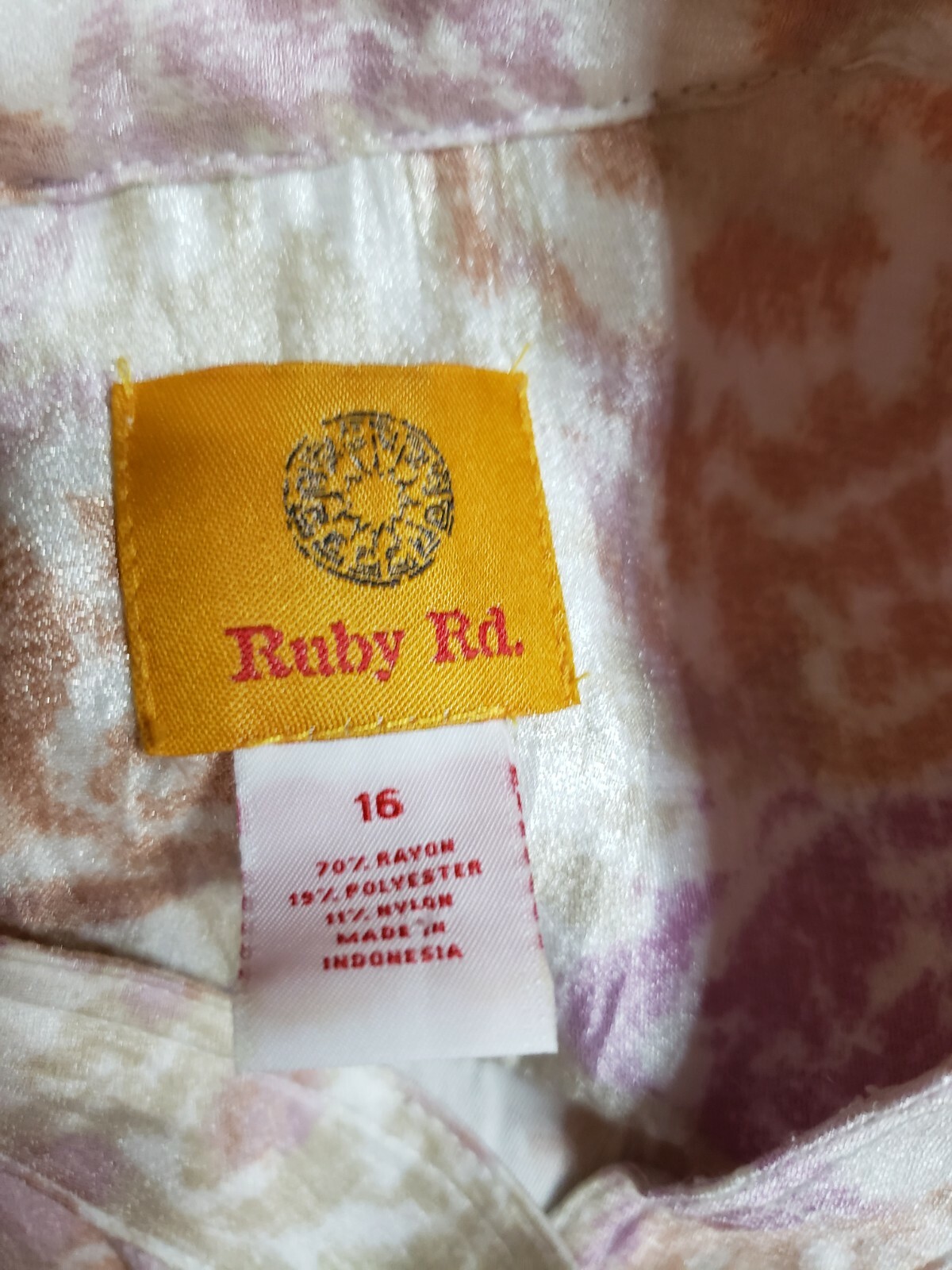 Ruby Rd Women's Button Down Long Sleeve Shirt Siz… - image 4