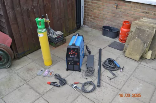 Complete Tig / MMA Inverter Welding Rig Sherman 201 Welder