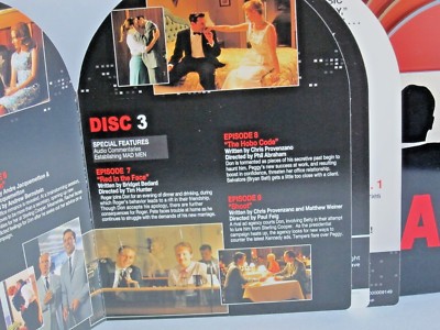 MAD MEN - Metal Zippo Lighter Case-Limited Edit. Season 1 (DVD