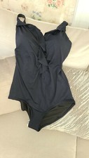NWT 92 Jantzen womans black one piece swimsuit size 16