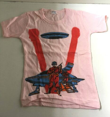 Very rare and vintage V Visitors Invaders T shirt - Picture 1 of 4