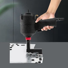 NEW Pneumatic Hole Puncher 8mm Air Metal Hole Punch Tool Indtrial Sheet Metal