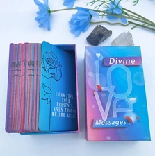 Oracle Cards Decks Divine Loves Cards,64 Love Tarot Twin Flame