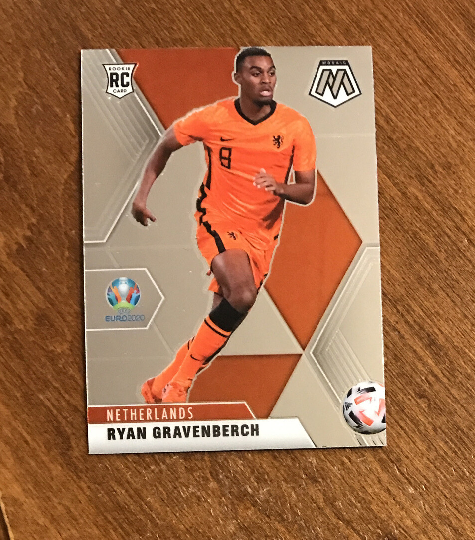 Ryan Gravenberch 2021 Mosaic Rookie UEFA Euro 2020 #148 Netherlands RC