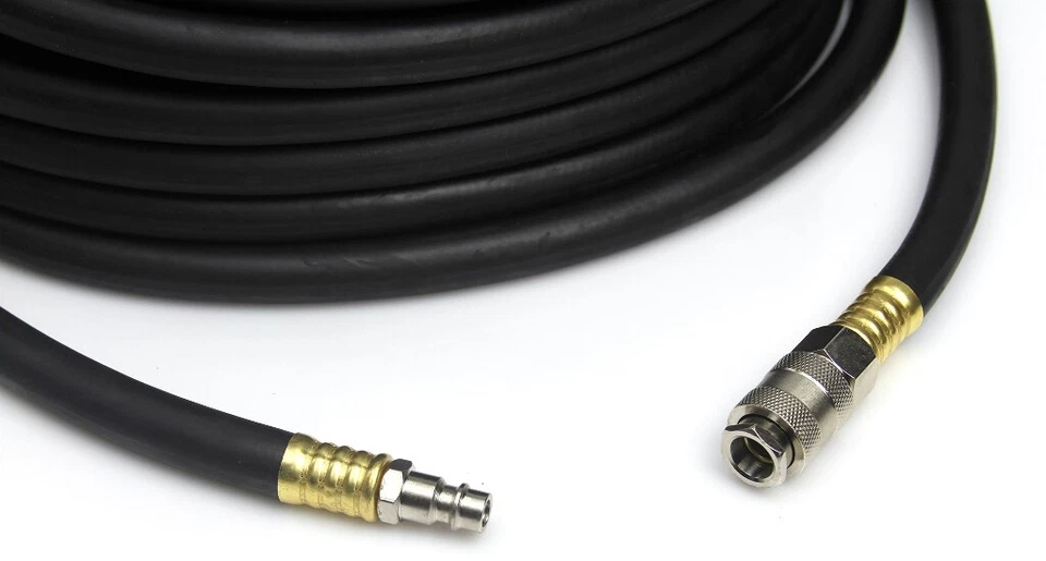 Tubo aria compressa flessibile 10 metri interno 10mm attacchi raccordi rapidi - Immagine 4 di 4