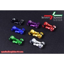 Seven Speed 90/45-Degrees Tube Tire Valve Stem Assy Fit For Al 90 Degrees,Purple
