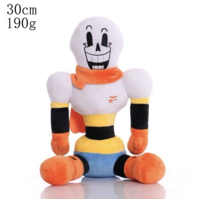 BRAND NEW Undertale Frisk Asriel Papyrus Plush Stuffed Animal Figure Xmas Gift