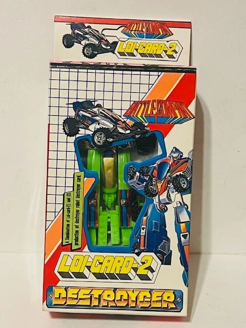 Battle Company Loi Card Destroyer Taiwan Transformers Figure Gobot Robot Box 2 - Image 2 of 4