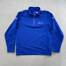 Under Armour Mens 1/4 Zip Golf Alliance Advantage Bunge Logo Jacket Size Medium