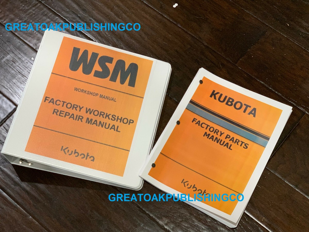 Kubota L3430 tractor Workshop Repair Service and Parts Manual