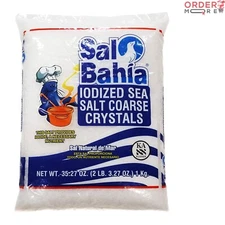 35.27oz Iodized Coarse Sea Salt - Sustainable, Nutrient-Rich Kitchen Essential