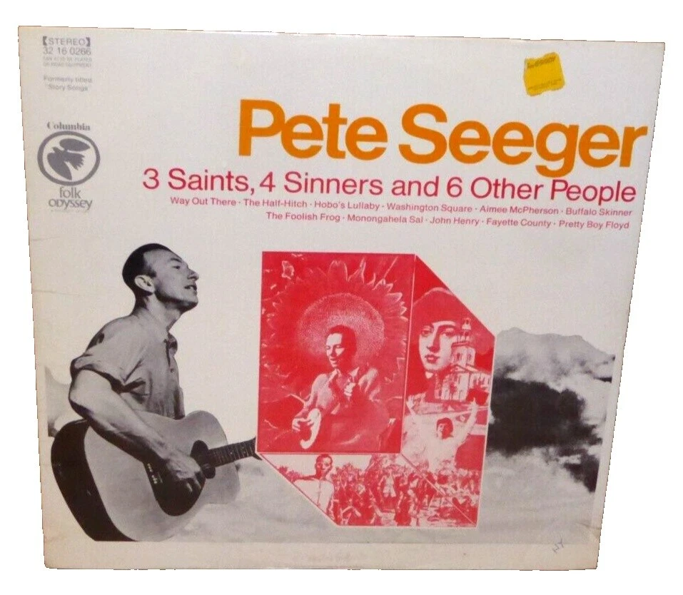 Pete Seeger Mint (M) Grading Vinyl Records