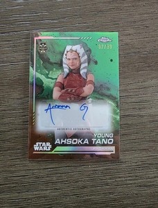 カードダスその他 2016 Topps Star Wars Ahsoka Tano Auto Ahsoka Tano Autograph | eBay