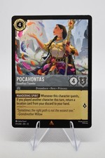 Pocahontas - Steadfast Traveler 171/204 Rare Wilds Unknown Lorcana Near Mint