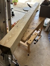 Traditioneller massiver Eichenbalken Kamin Kaminsims Mantel Regal 7 Fu&szlig; x 6&rdquo;x 6&rdquo;