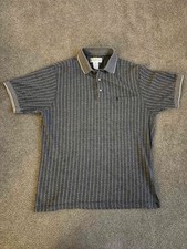 VINTAGE Grand Slam Polo Shirt Men's Medium Munsingwear Penguin Geometric 90s