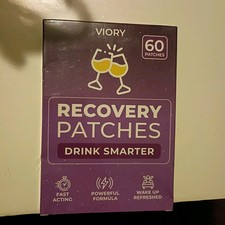 Recovery Patches 60 Pack - Wake Up Refreshed  Energized 60 Patches, New