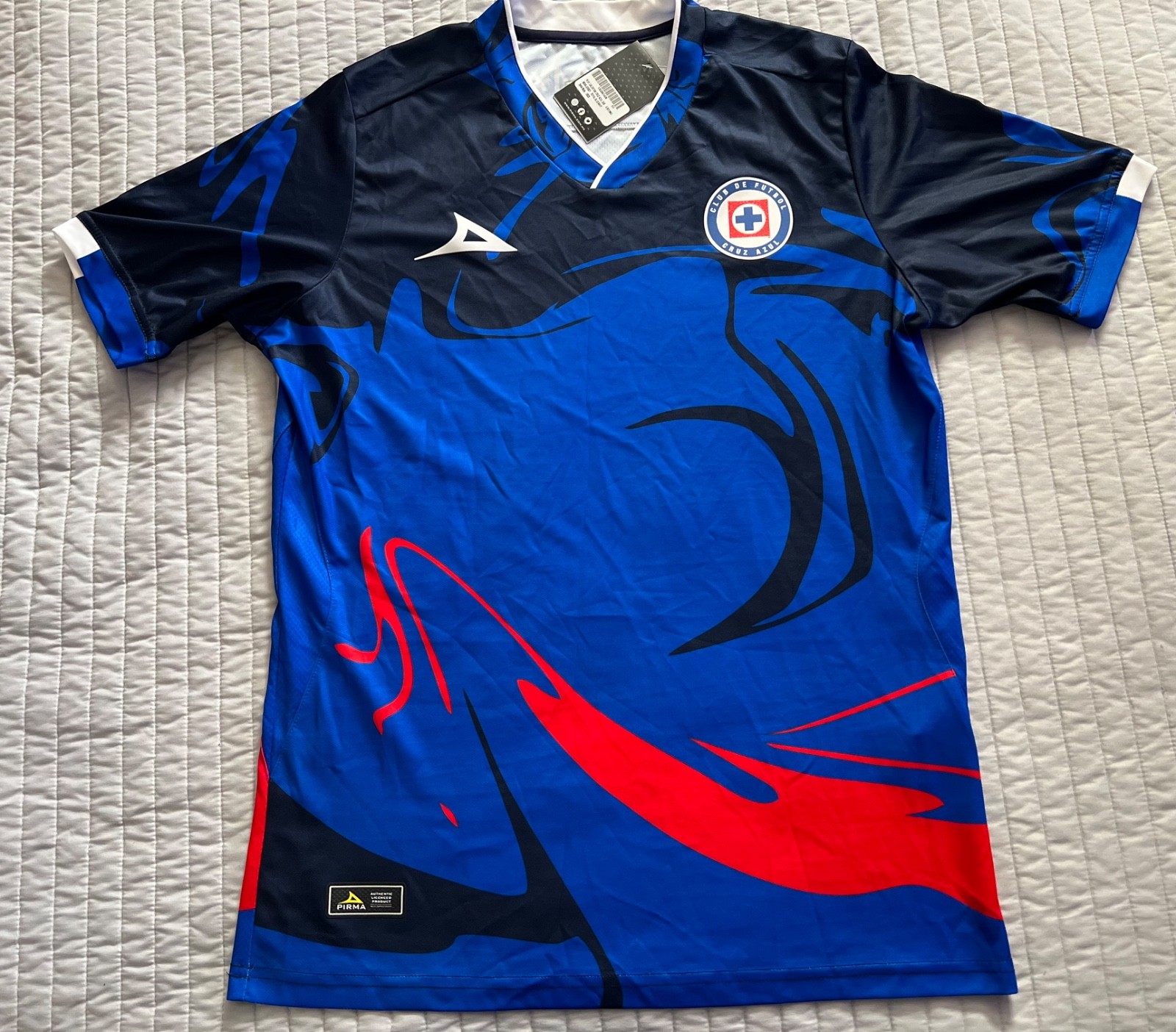 PIRMA AUTHENTIC AZUL CRUZ AZUL MEN'S CALENTAMIENTO 23/24
