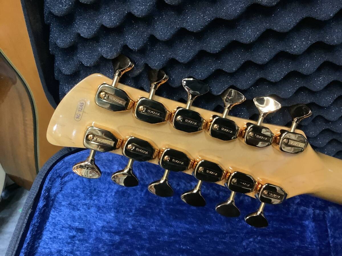 Electric Guitar Yamaha SG-12AS MG Moss Green 30th Anniversary 1995