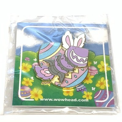 Wowhead Easter Egg Rocket Pin Rare Blizzard Blizzcon Warcraft Wow Head Pin