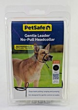 PetSafe Gentle Leader Head Collar No Pull Dog Headcollar Medium BLACK 25-60lbs