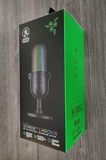 New Razer Seiren v3 Chroma RGB USB Gaming Microphone RZ19-05060100-R3U1