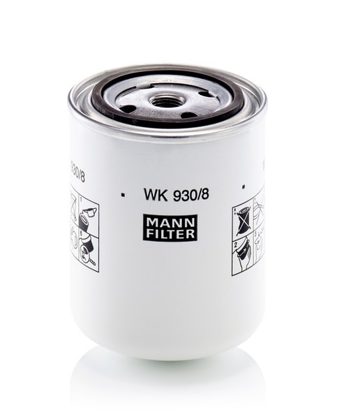Mann-Filter Kraftstofffilter WK 930/8 Anschraubfilter M16X1.5-image