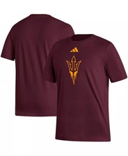 NWT - Adidas Men's NCAA ARIZONA STATE SUN DEVILS LOGO Short Sleeve T-Shirt - XL