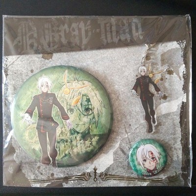 DGrayMan AnimeJapan 2016 Allen Set Pins Keychain Acrylic Rare Limited