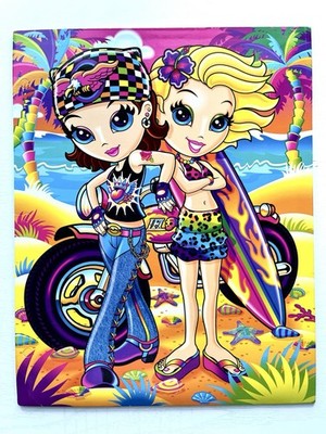 Lisa Frank, 2005-06 Millennial Y2K Best Budz Girls 3-Ring Binder 2-Pocket Folder