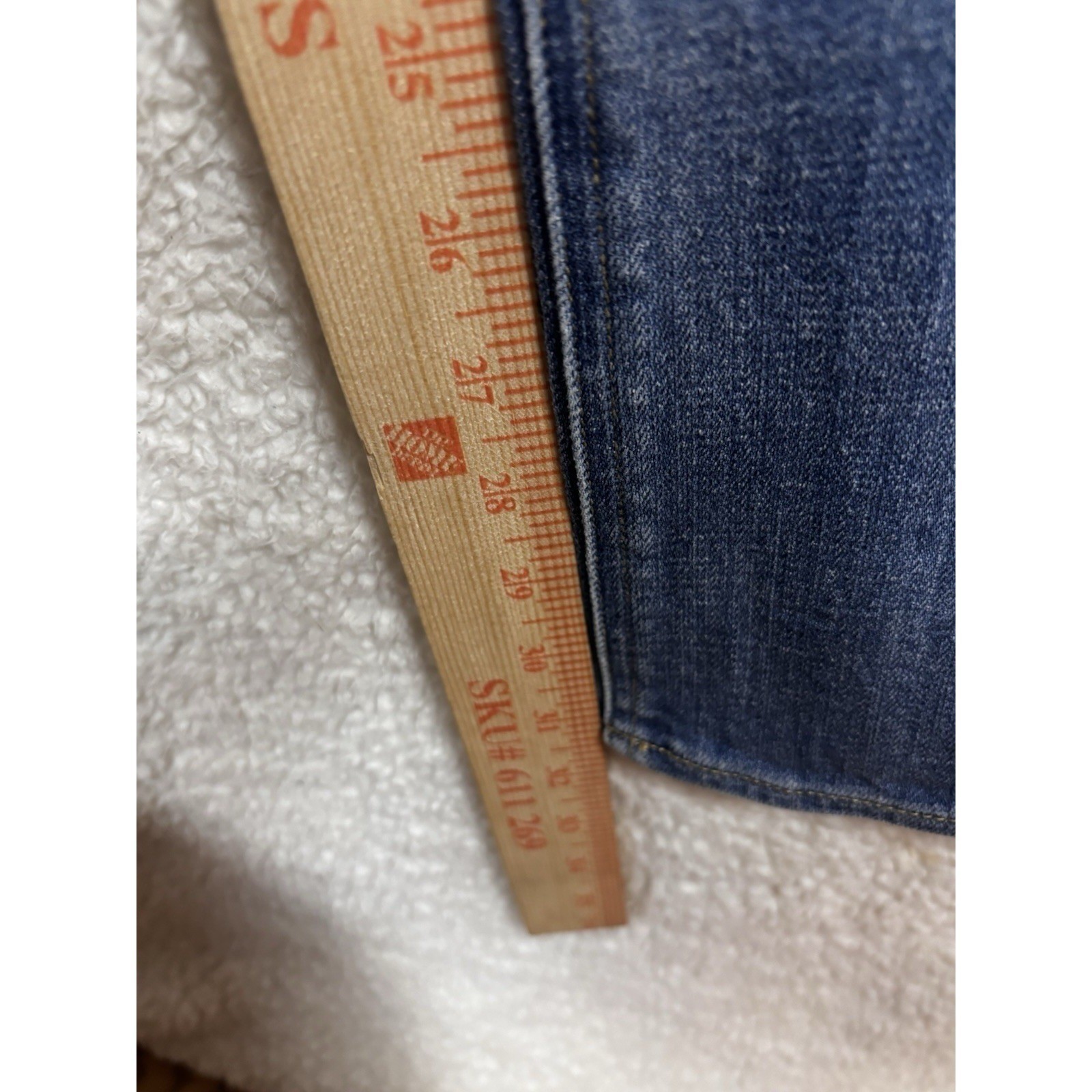 J.Crew Stretch Jeans Womens 26R Blue Medium Wash Slim Straight image 4