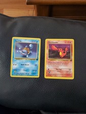 Lot fusée équipe Charmander 50/82 et Squirtle 68/82 excellent état 