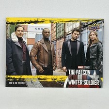 2022 UD Falcon & Winter Soldier Yellow #37 He s in There 1A