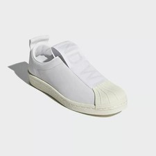 Adidas Originales Para Mujer Blanco Superstar BW3S Zapatillas Sin Cordones Moda CQ2518