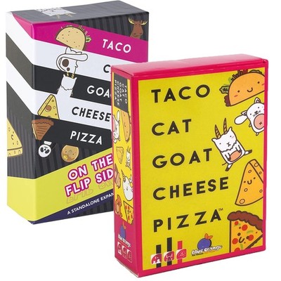 Taco-Katzen-Ziegenkäse-Pizza Erweiterungskartenspiel für 2-8 Spieler ab 8 Jahren