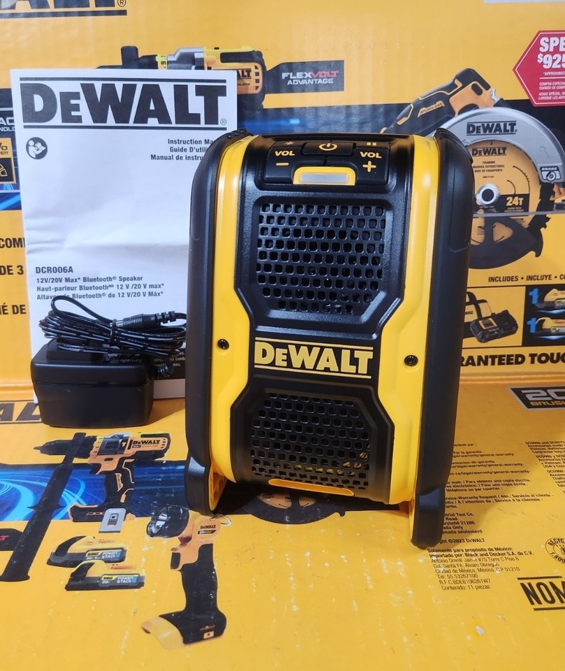 ⭐️new⭐️ Dewalt Dcr006 12v Cordless Bluetooth Speaker Ebay 