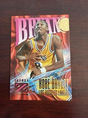 Skybox Z Force Kobe Bryant Rookie #142 Lakers Basketball 1996-97 NBA
