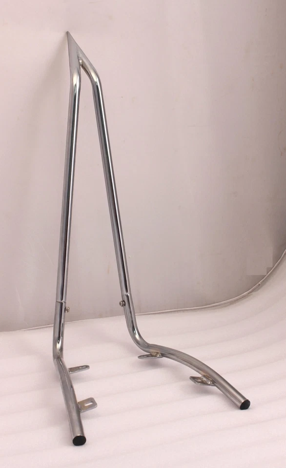 Passenger Backrest Sissy bar CHROME Tall For Honda Fury VT1300CX 2010-2023 - Image 3 of 4