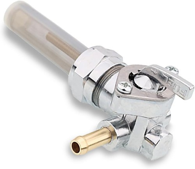 #ad 22mm Petcock Fuel Valve – Gas Tank Shut Off Switch with 1 4quot; Outlet Aftermarket $34.49