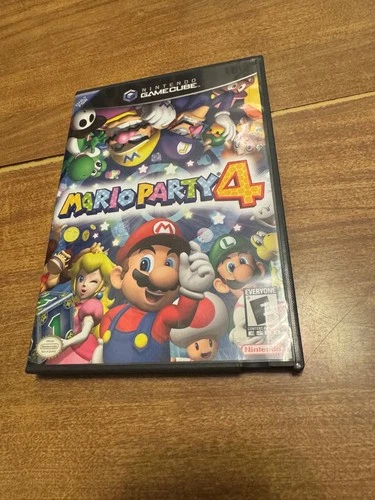 Mario Party 4 (Nintendo GameCube) MP MP4 CIB complete puzzle video game fam fun