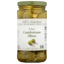 Ganze Castelvetrano Oliven 7,5 Oz (6er-Kiste) von Jeff's GardenPatak