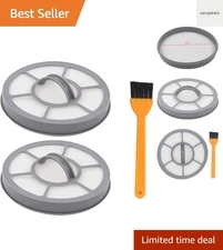 Pack of 2 Vacuum Filter with Brush Replacement for Eureka Airspeed EF-7 AS300...
