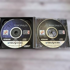 Police Notes Limited Edition With First Press Benefits / Sega Saturn Complete