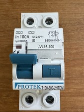 Protek RCD 100A 2 Pole 300mA Time Delay T100-300-2HTDM, JVL16-100S