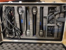 VocoPro UHF-5800 4-Channel UHF Wireless Microphone System – 4 Handheld Mics Case