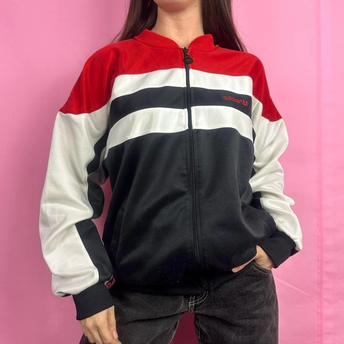 Preços baixos em Adidas Poliéster década de 1990 moletons e
